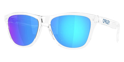 Oakley® OO9508 Frogskins S OO9508 950801 53 - Polished Clear/Prizm Sapphire Sunglasses