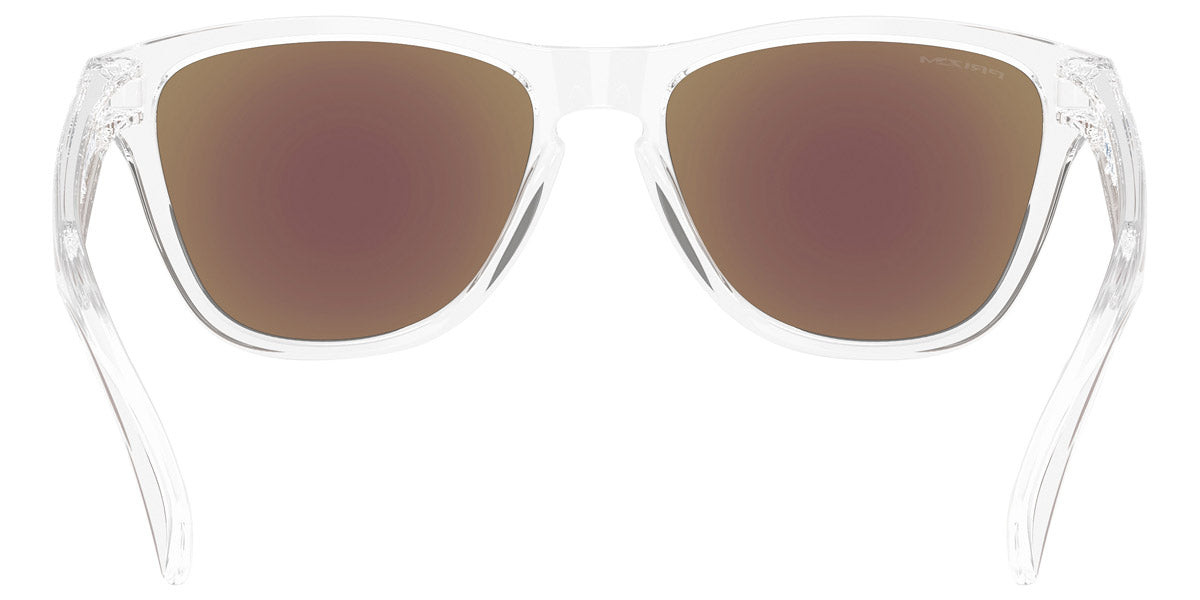 Oakley® OO9508 Frogskins S OO9508 950801 53 - Polished Clear/Prizm Sapphire Sunglasses