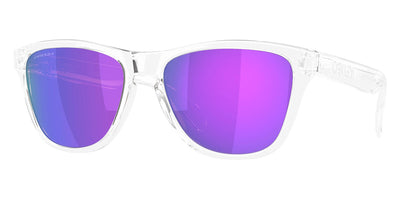 Oakley® OO9508 Frogskins S OO9508 950802 53 - Polished Clear/Prizm Violet Sunglasses