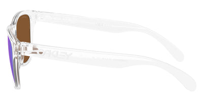Oakley® OO9508 Frogskins S OO9508 950802 53 - Polished Clear/Prizm Violet Sunglasses