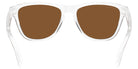 Oakley® OO9508 Frogskins S OO9508 950802 53 - Polished Clear/Prizm Violet Sunglasses
