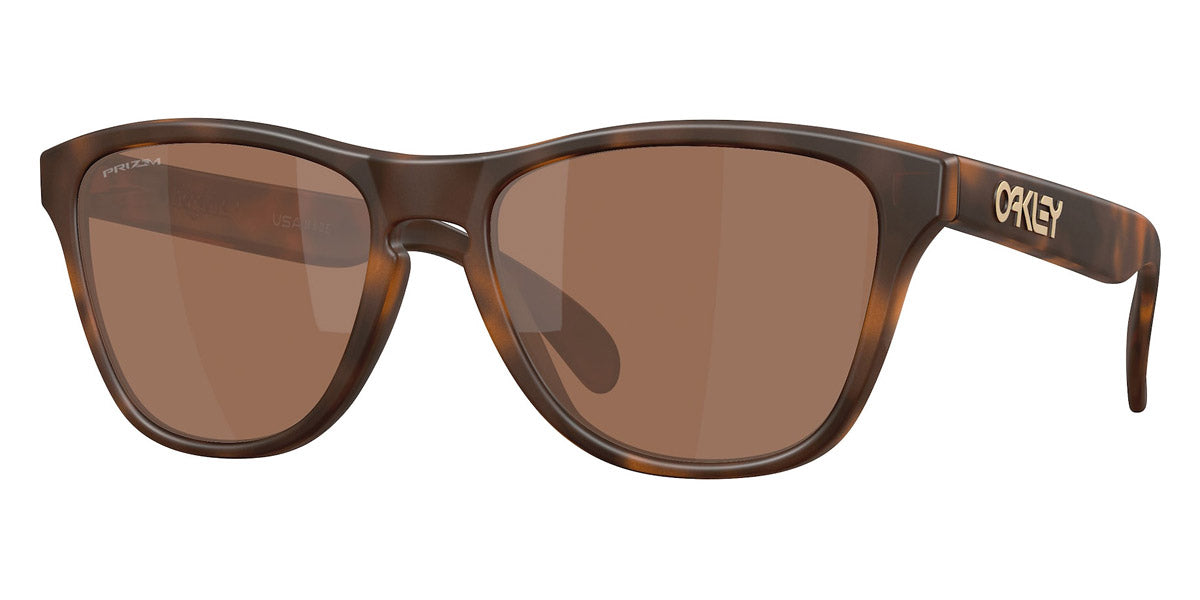 Oakley® OO9508 Frogskins S OO9508 950803 53 - Matte Tortoise/Prizm Tungsten Sunglasses