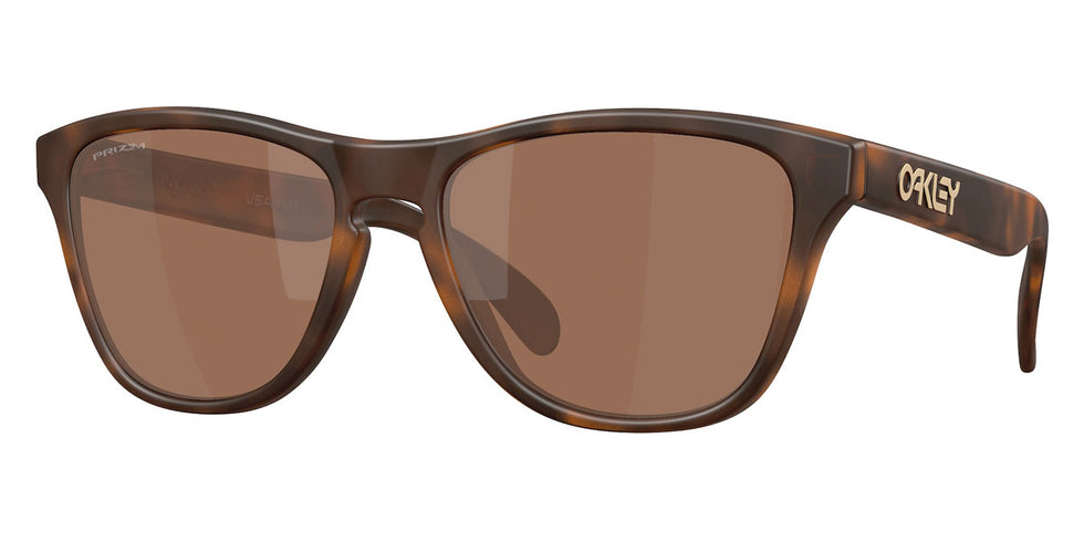 Oakley® OO9508 Frogskins S OO9508 950803 53 - Matte Tortoise/Prizm Tungsten Sunglasses