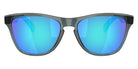 Oakley® OO9508 Frogskins S OO9508 950805 53 - Crystal Black/Prizm Sapphire Polarized Sunglasses