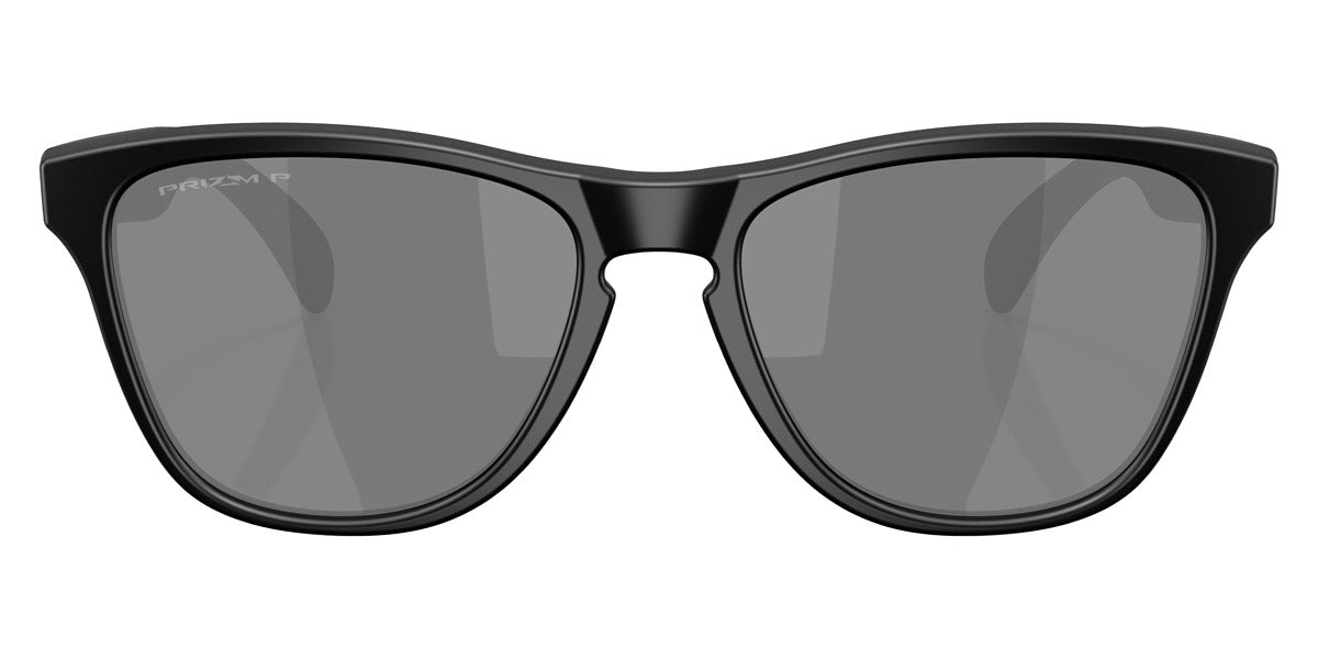 Oakley® OO9508 Frogskins S OO9508 950806 53 - Matte Black/Prizm Black Polarized Sunglasses