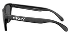 Oakley® OO9508 Frogskins S OO9508 950806 53 - Matte Black/Prizm Black Polarized Sunglasses