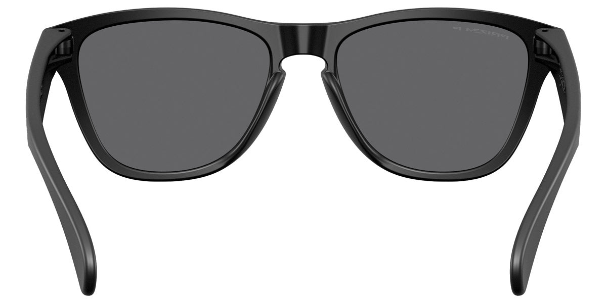 Oakley® OO9508 Frogskins S OO9508 950806 53 - Matte Black/Prizm Black Polarized Sunglasses