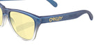 Oakley® OO9508 FROGSKINS S OO9508 950807 53 Sunglasses - Matte Cyan/Blue/Clear Shift Fade / Prizm Gaming™ 2.0 Mirrored