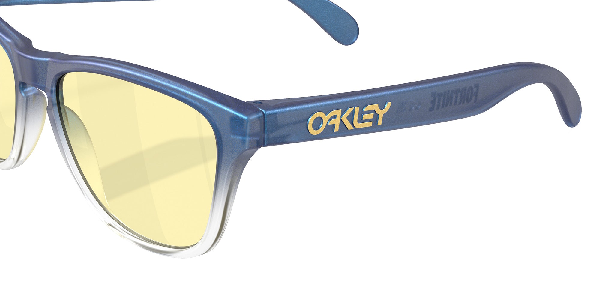 Oakley® OO9508 FROGSKINS S OO9508 950807 53 Sunglasses - Matte Cyan/Blue/Clear Shift Fade / Prizm Gaming™ 2.0 Mirrored