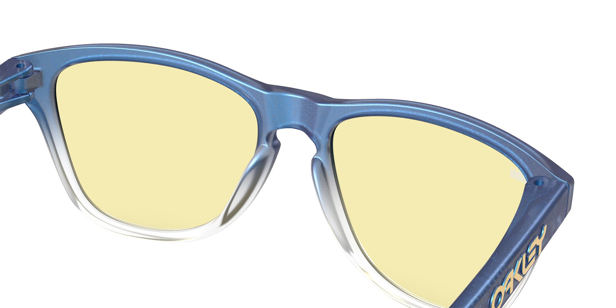 Oakley® OO9508 FROGSKINS S OO9508 950807 53 Sunglasses - Matte Cyan/Blue/Clear Shift Fade / Prizm Gaming™ 2.0 Mirrored