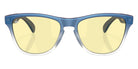 Oakley® OO9508 FROGSKINS S OO9508 950807 53 Sunglasses - Matte Cyan/Blue/Clear Shift Fade / Prizm Gaming™ 2.0 Mirrored