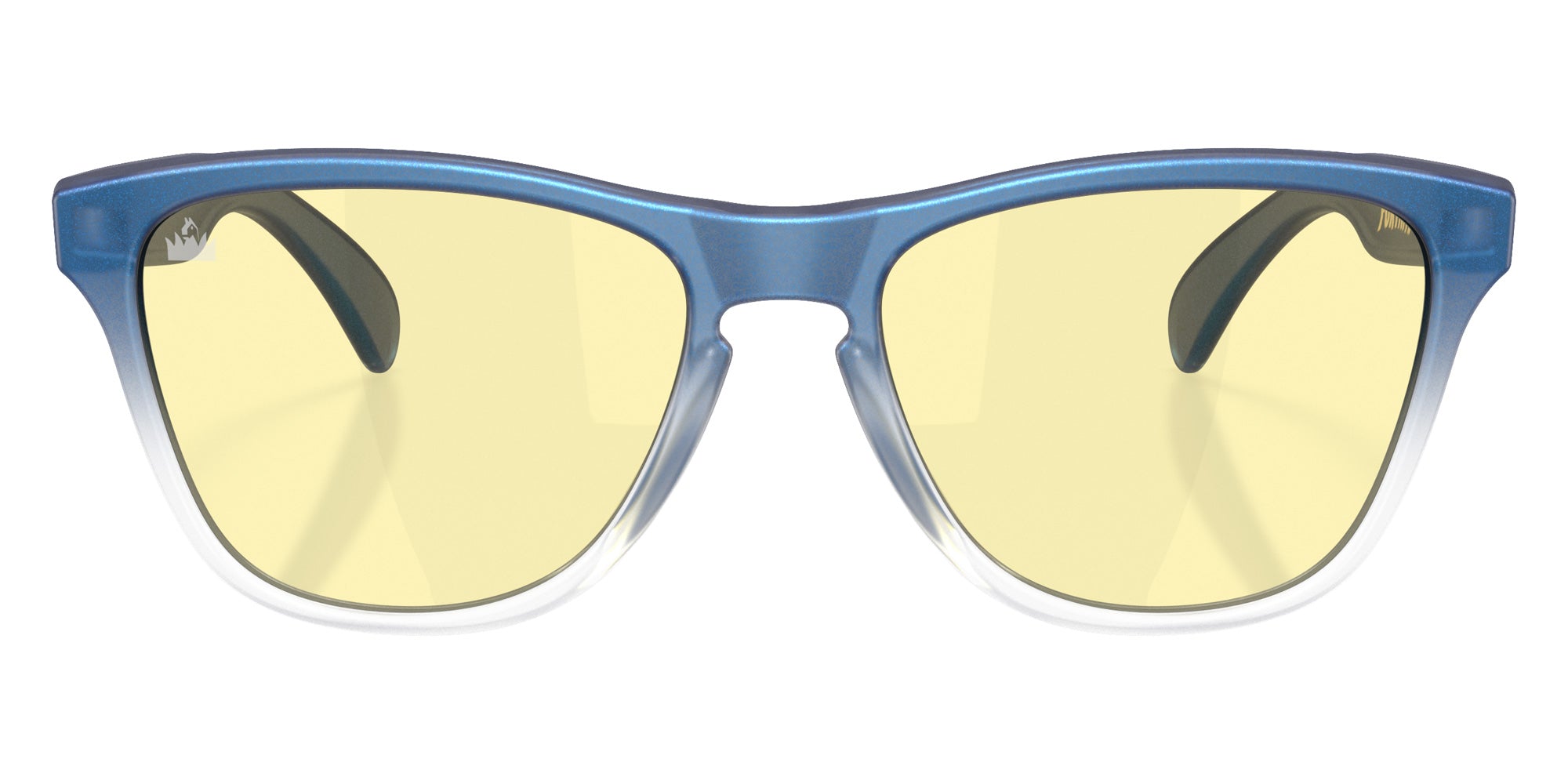Oakley® OO9508 FROGSKINS S OO9508 950807 53 Sunglasses - Matte Cyan/Blue/Clear Shift Fade / Prizm Gaming™ 2.0 Mirrored