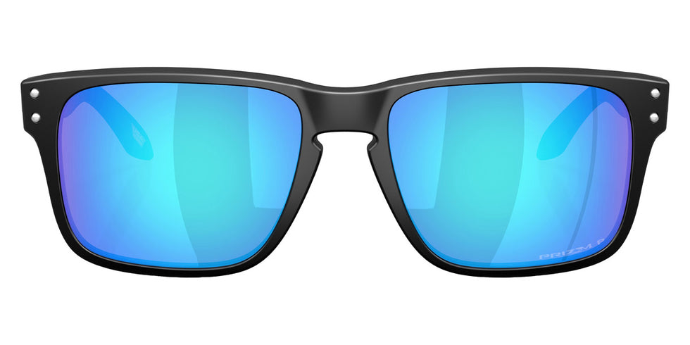Oakley® OO9509 Holbrook S OO9509 950904 53 - Matte Black/Prizm Sapphire Polarized Sunglasses
