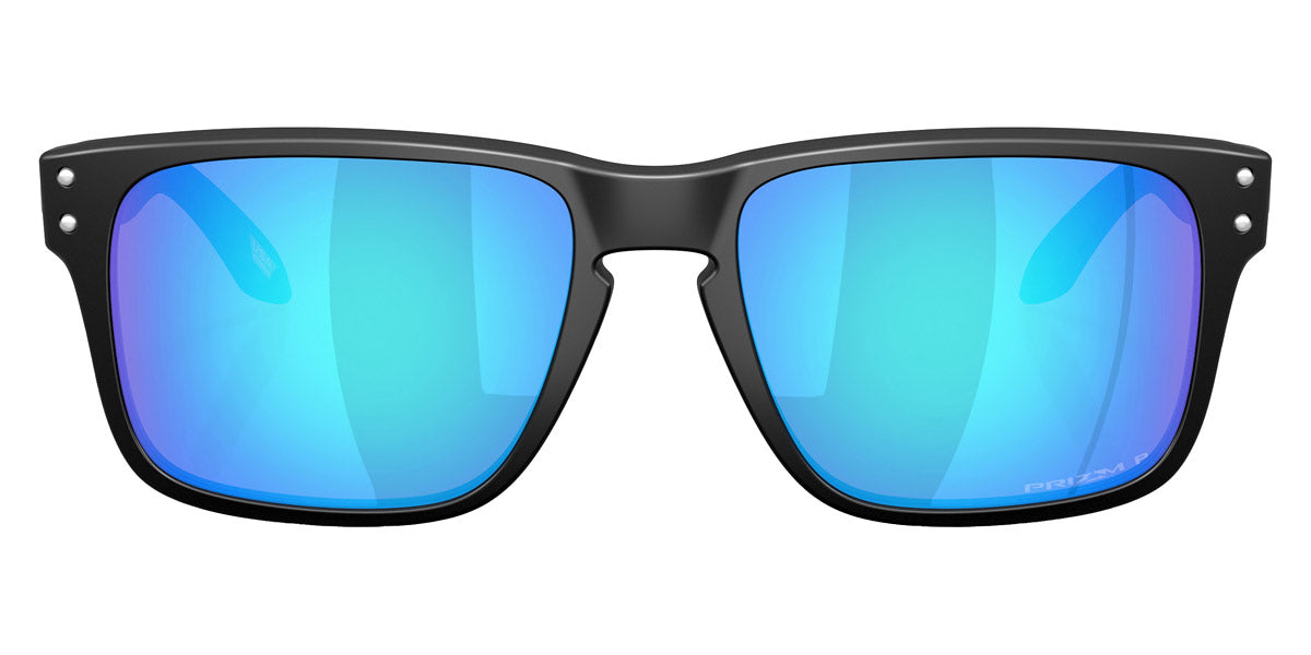 Oakley® OO9509 Holbrook S OO9509 950904 53 - Matte Black/Prizm Sapphire Polarized Sunglasses