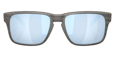 Oakley® OO9509 Holbrook S OO9509 950905 53 - Woodgrain/Prizm Deep Water Polarized Sunglasses