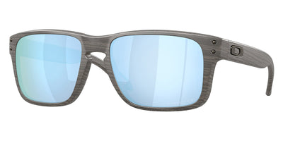 Oakley® OO9509 Holbrook S OO9509 950905 53 - Woodgrain/Prizm Deep Water Polarized Sunglasses