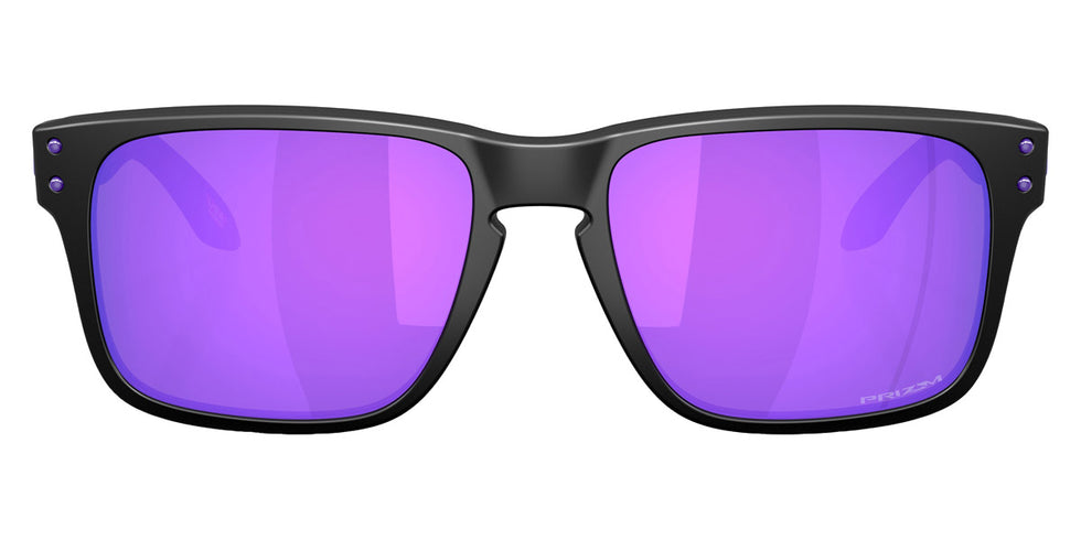 Oakley® OO9509 Holbrook S OO9509 950906 53 - Matte Black/Prizm Violet Sunglasses