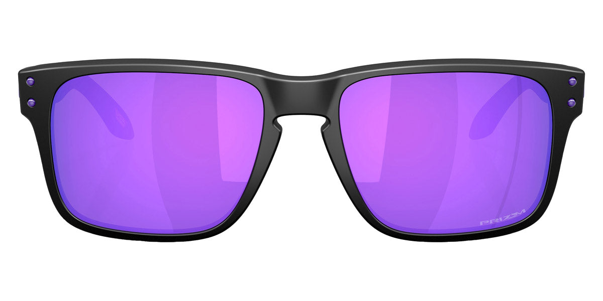 Oakley® OO9509 Holbrook S OO9509 950906 53 - Matte Black/Prizm Violet Sunglasses