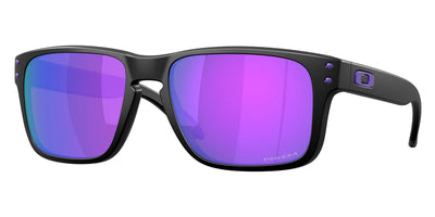 Oakley® OO9509 Holbrook S OO9509 950906 53 - Matte Black/Prizm Violet Sunglasses