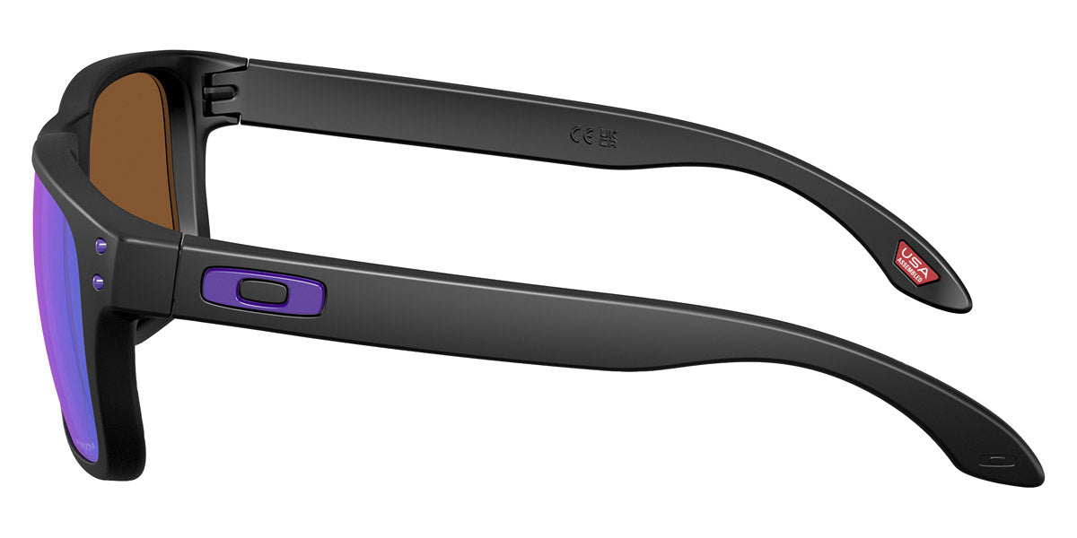 Oakley® OO9509 Holbrook S OO9509 950906 53 - Matte Black/Prizm Violet Sunglasses