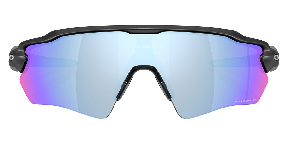 Oakley® OO9510 Radar Ev S Path OO9510 951006 31 - Matte Black/Prizm Deep Water Polarized Sunglasses