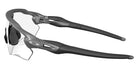 Oakley® OO9510 Radar Ev S Path OO9510 951008 31 - Steel/Clear To Black Iridium Photochromic Sunglasses