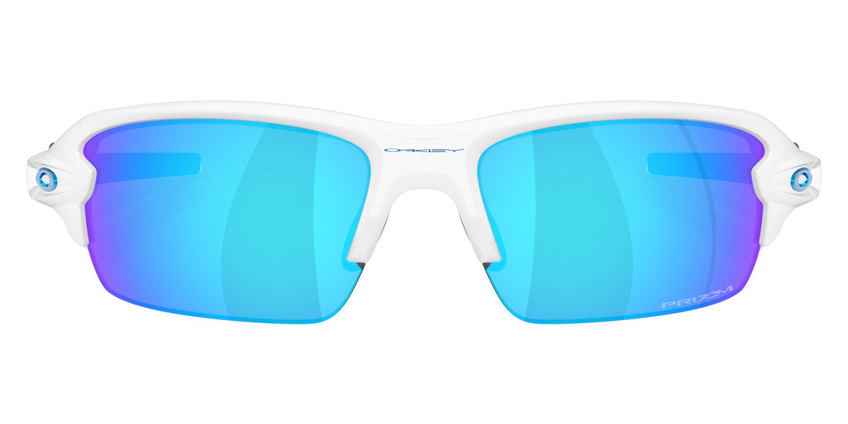 Oakley® OO9511 Flak 2.0 S OO9511 951102 59 - Polished White/Prizm Sapphire Sunglasses