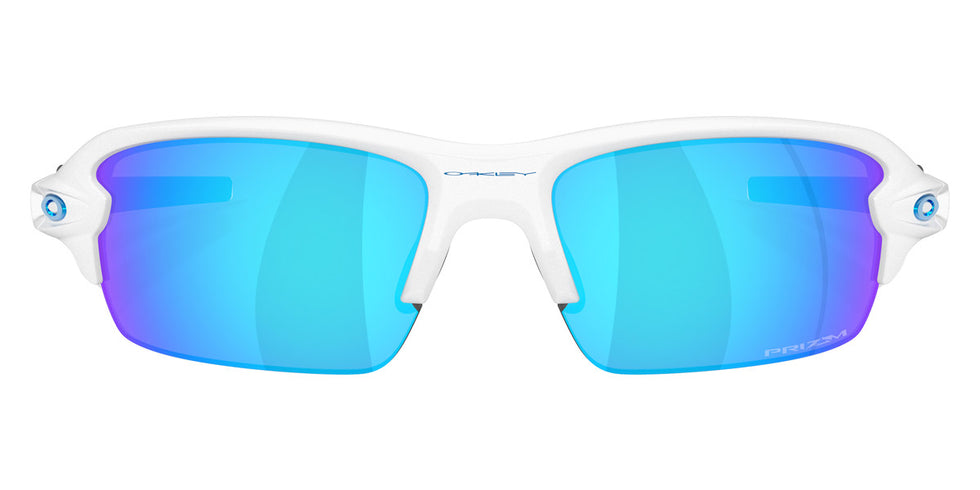 Oakley® OO9511 Flak 2.0 S OO9511 951102 59 - Polished White/Prizm Sapphire Sunglasses