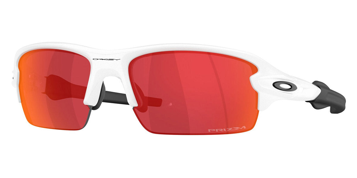 Oakley® OO9511 Flak 2.0 S OO9511 951103 59 - Polished White/Prizm Field Sunglasses