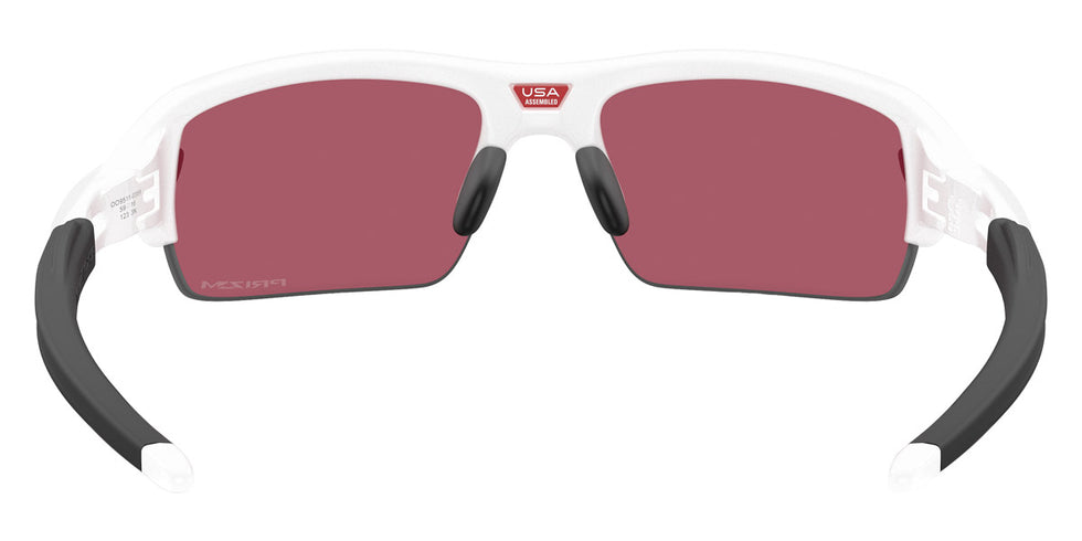 Oakley® OO9511 Flak 2.0 S OO9511 951103 59 - Polished White/Prizm Field Sunglasses
