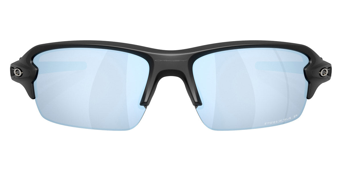 Oakley® OO9511 Flak 2.0 S OO9511 951105 59 - Matte Black/Prizm Deep Water Polarized Sunglasses