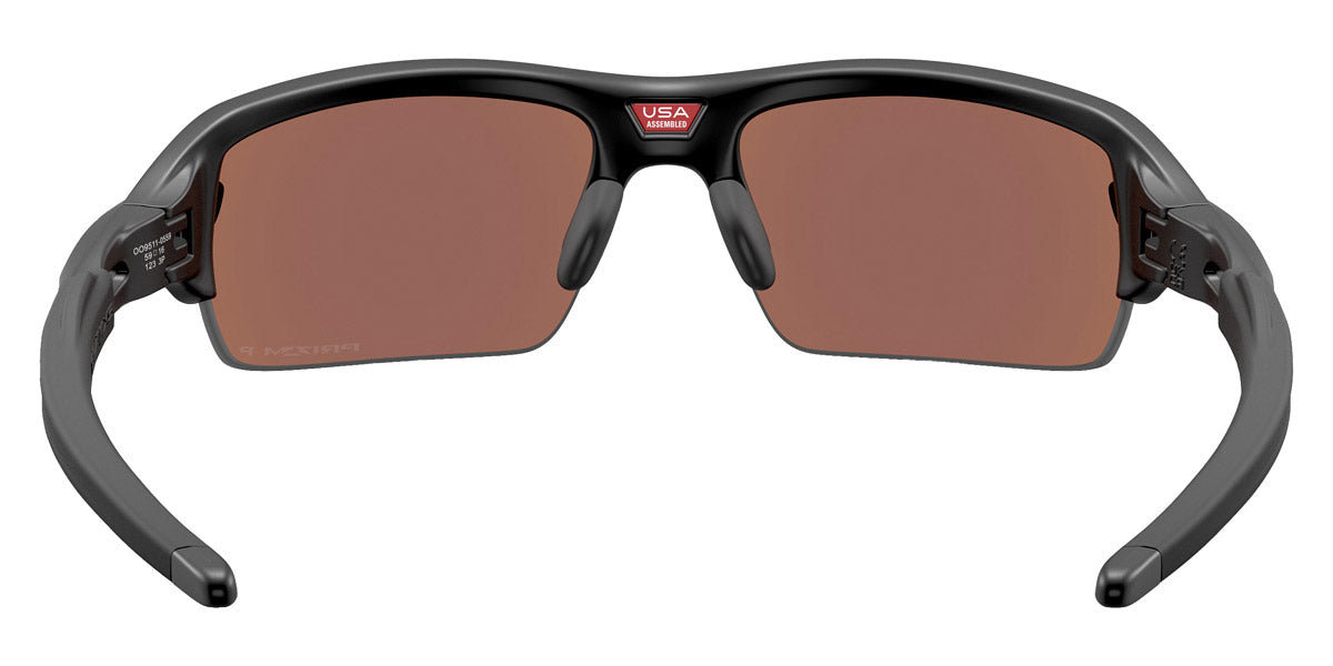 Oakley® OO9511 Flak 2.0 S OO9511 951105 59 - Matte Black/Prizm Deep Water Polarized Sunglasses