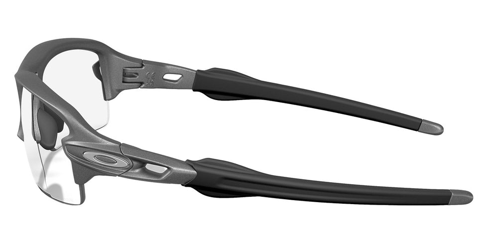 Oakley® OO9511 Flak 2.0 S OO9511 951107 59 - Steel/Clear To Black Iridium Photochromic Sunglasses