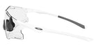 Oakley® OO9512D Cybr Zero OO9512D 951201 39 - Matte White/Clear To Black Iridium Photochromic Sunglasses