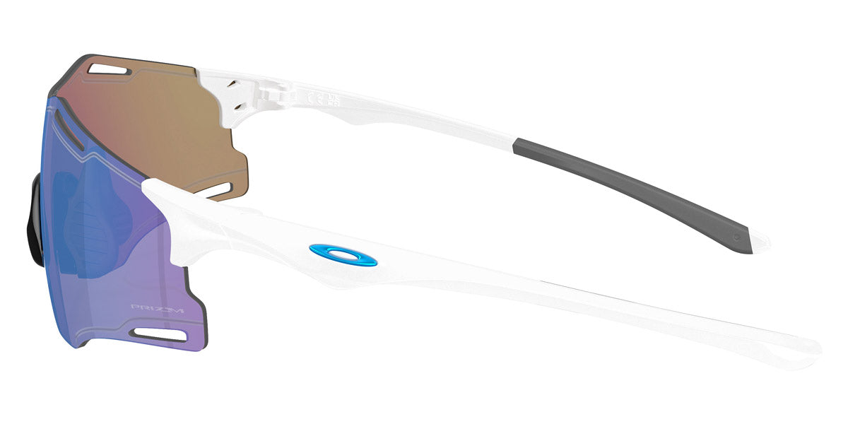 Oakley® OO9512D Cybr Zero OO9512D 951202 39 - Polished White/Prizm Sapphire Sunglasses