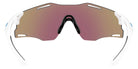 Oakley® OO9512D Cybr Zero OO9512D 951202 39 - Polished White/Prizm Sapphire Sunglasses