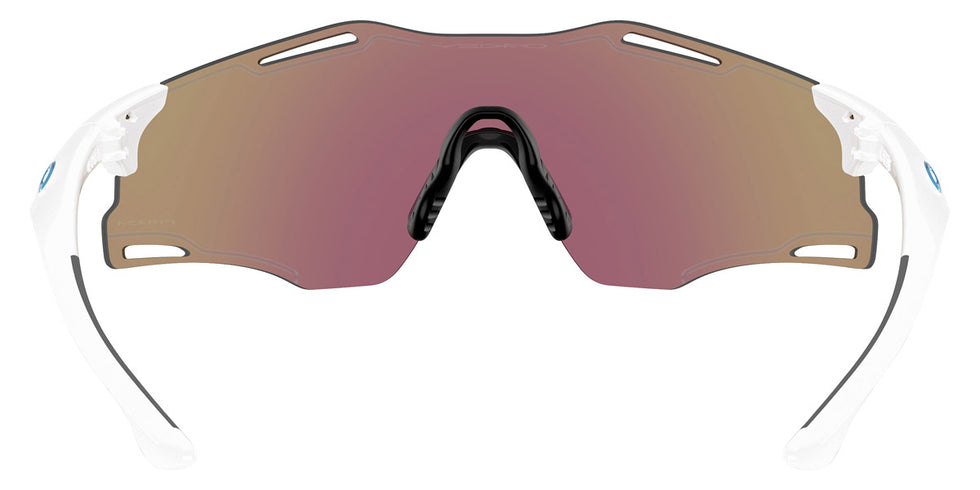 Oakley® OO9512D Cybr Zero OO9512D 951202 39 - Polished White/Prizm Sapphire Sunglasses
