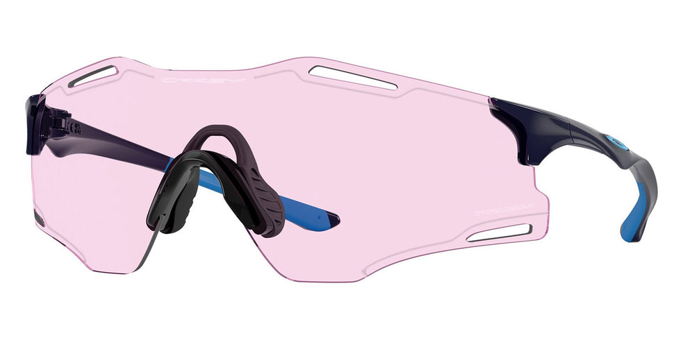 Oakley® OO9512D Cybr Zero OO9512D 951204 39 - Polished Navy/Prizm Low Light Sunglasses