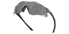 Oakley® OO9512D CYBR ZERO OO9512D 951207 39 Sunglasses - Matte Purple/Green Colorshift / Prizm Black Mirrored 951207