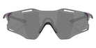 Oakley® OO9512D CYBR ZERO OO9512D 951207 39 Sunglasses - Matte Purple/Green Colorshift / Prizm Black Mirrored 951207