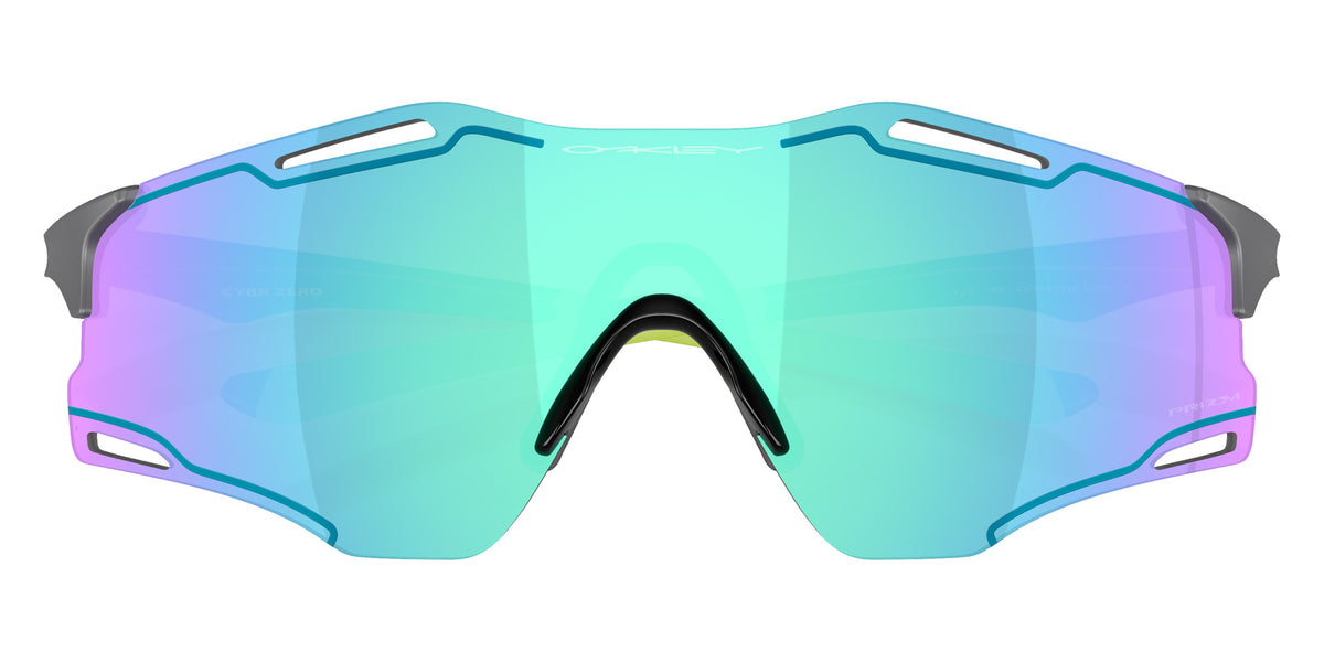 Oakley® OO9512D CYBR ZERO Sunglasses - Matte Carbon