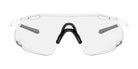 Oakley® OO9513D Cybr Dyno OO9513D 951301 39 - Matte White/Clear To Black Iridium Photochromic Sunglasses