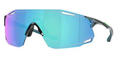 Oakley® OO9513D Cybr Dyno OO9513D 951302 39 - Crystal Black/Prizm Sapphire Sunglasses