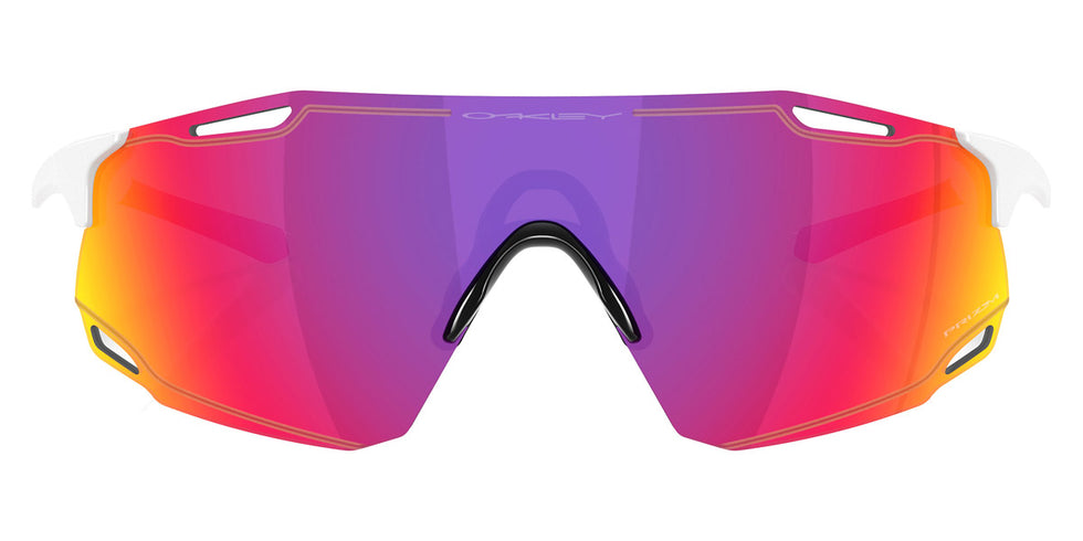 Oakley® OO9513D Cybr Dyno OO9513D 951303 39 - Polished White/Prizm Road Sunglasses