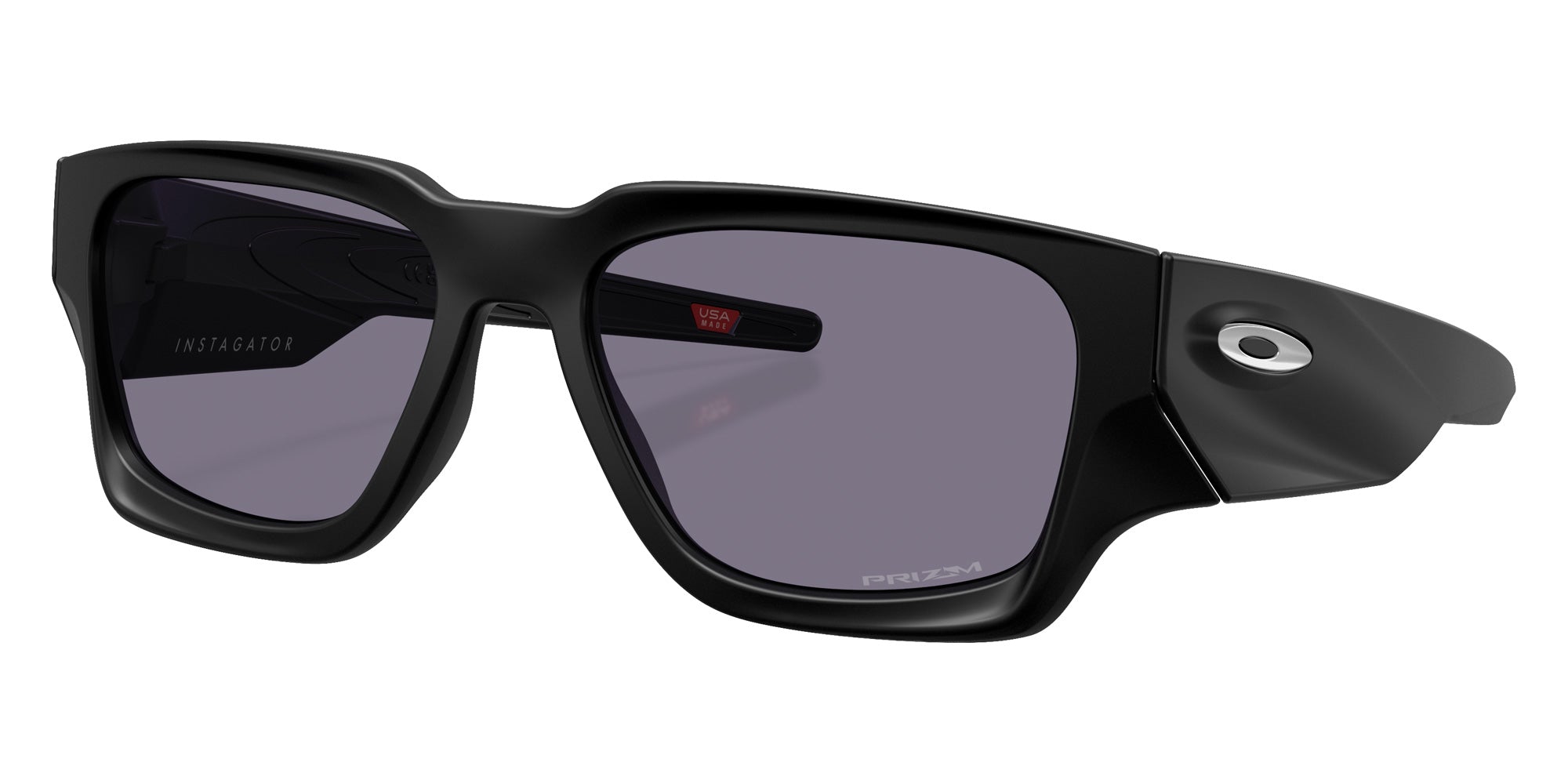 Oakley® OO9514 INSTAGATOR OO9514 951401 58 Sunglasses - Matte Black / Prizm Gray