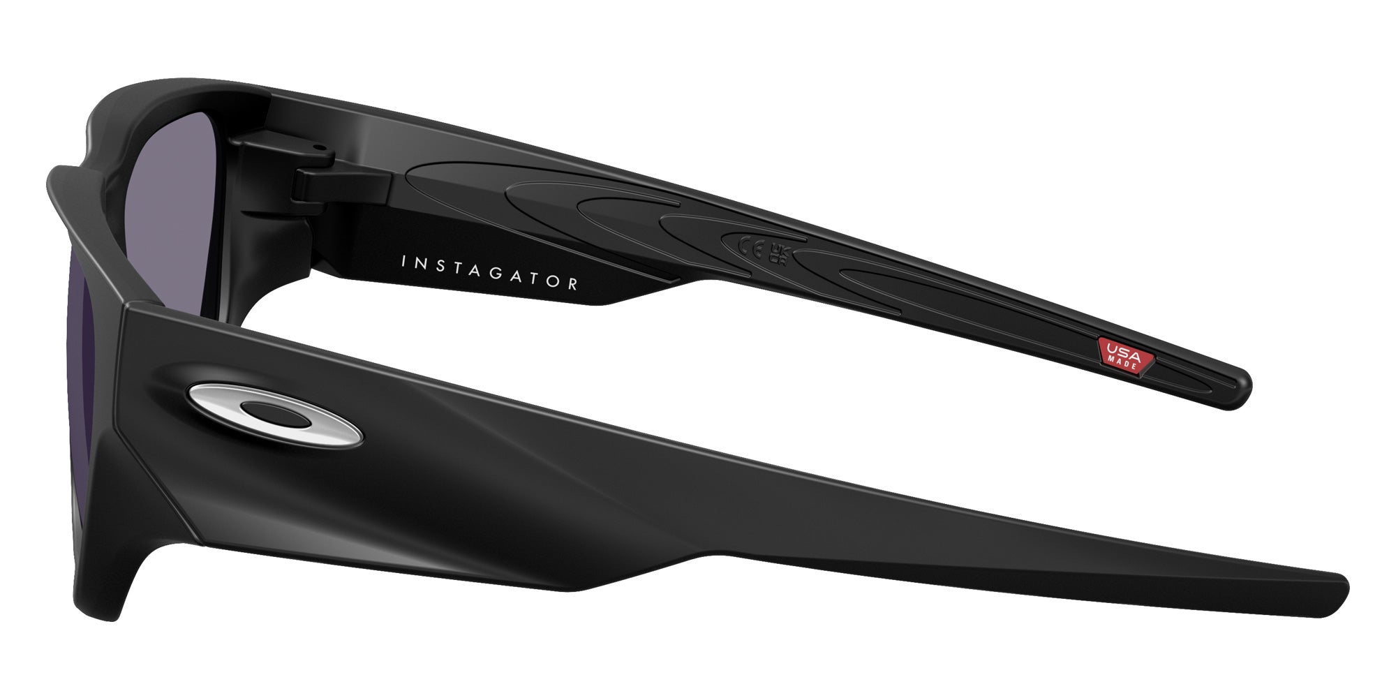 Oakley® OO9514 INSTAGATOR OO9514 951401 58 Sunglasses - Matte Black / Prizm Gray