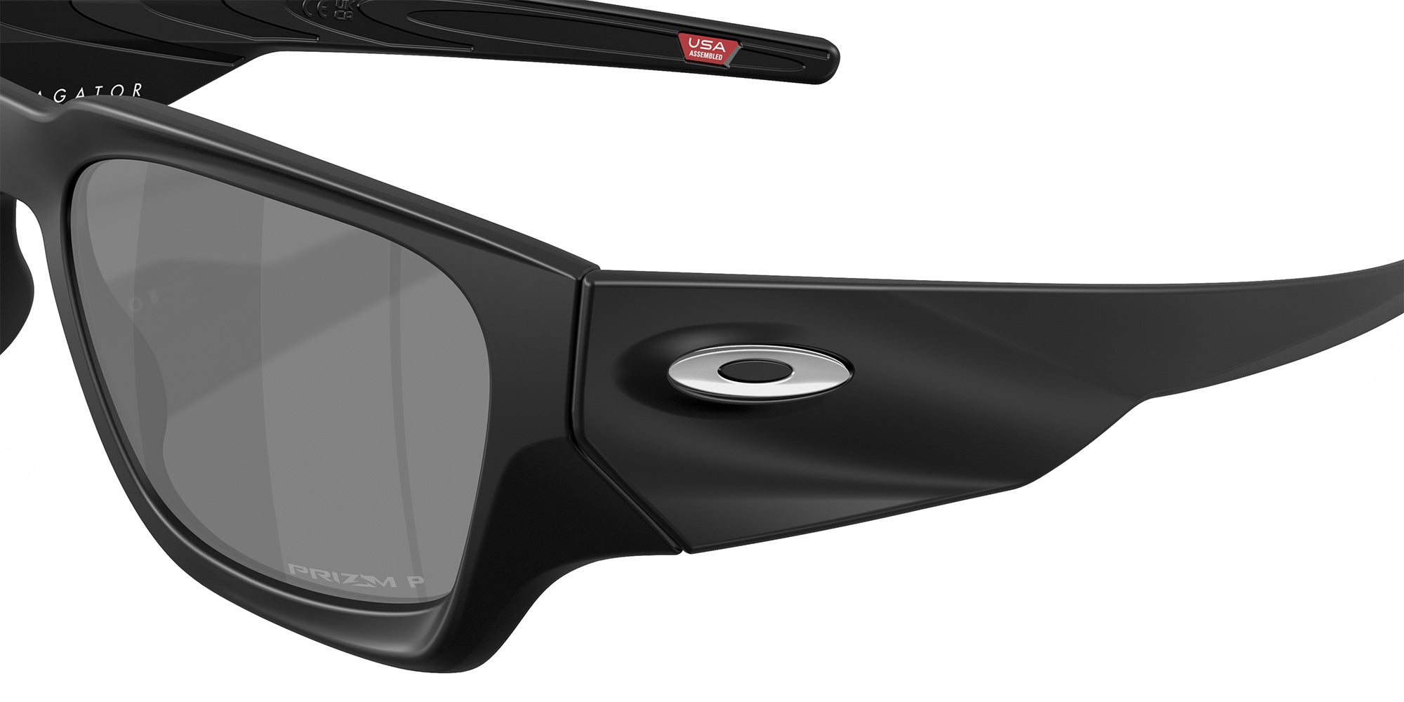 Oakley® OO9514 INSTAGATOR OO9514 951402 58 Sunglasses - Matte Black / Prizm Black Polarized Mirrored