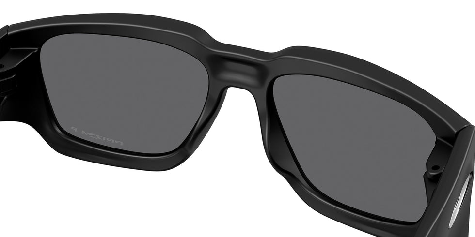 Oakley® OO9514 INSTAGATOR OO9514 951402 58 Sunglasses - Matte Black / Prizm Black Polarized Mirrored