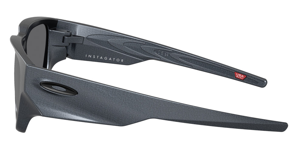 Oakley® OO9514 INSTAGATOR OO9514 951403 58 Sunglasses - Blue Steel / Prizm Black Mirrored