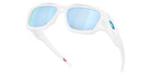 Oakley® OO9514 INSTAGATOR OO9514 951404 58 Sunglasses - Matte White / Prizm Deep Water Polarized Mirrored